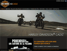 Tablet Screenshot of hdcadiz.com